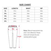 Lade das Bild in den Galerie-Viewer, Lange Leggings Freizeithose Stretch Hose in große Größen für Damen Frauen mit Foto Text selbst gestalten und bedrucken