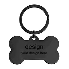 Lade das Bild in den Galerie-Viewer, Schlüsselanhänger Metall Anhänger aus Titan Stahl (fünf Stil verfügbar) mit Namen Gravur selbst gestalten