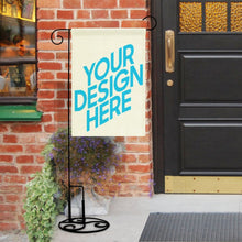 Lade das Bild in den Galerie-Viewer, Gartenflagge Flachs Lein 12.6"×18.5" selbst gestalten und bedrucken