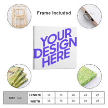 Lade das Bild in den Galerie-Viewer, Quadrat Stil Aufhängende Malerei / Hängende Gemälde mit Foto selbst gestalten und bedrucken