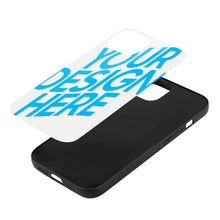 Lade das Bild in den Galerie-Viewer, Glas Handyhülle (iPhone 15 Pro Max/Plus/Pro) mit Foto Design Motiv Text selbst gestalten und bedrucken