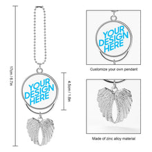 Lade das Bild in den Galerie-Viewer, Anhänger für Auto mit Fotos doppelseitiger Druck selbst gestalten und bedrucken