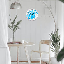Lade das Bild in den Galerie-Viewer, Einfachheit Holz Wanduhr jetzt online selbst gestalten und bedrucken