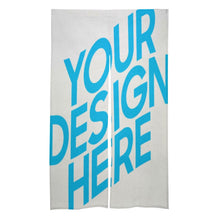 Lade das Bild in den Galerie-Viewer, Türvorhang Spleiß Weißer Hanf 86x143cm selbst gestalten und bedrucken