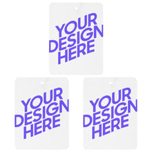 Lade das Bild in den Galerie-Viewer, Auto Aromatherapie Tabletten Auto Lufterfrischer Duft-Spender Duftbaum Raumduft Fahrzeugduft (3 Stück/Packung) mit Foto Design Motiv Text selbst gestalten und bedrucken