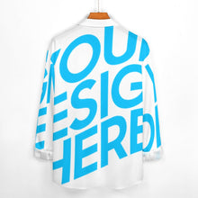 Lade das Bild in den Galerie-Viewer, Langarm Hemd Shirt mit Reverstasche AY007 mit Fotos Muster Text Logo selbst gestalten und bedrucken