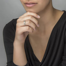 Lade das Bild in den Galerie-Viewer, Personalisierter 925er Sterling Silber Infinity Mom Ring J0023 mit gravierbarer Innenseite selbst gestalten