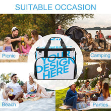 Lade das Bild in den Galerie-Viewer, Camping Kühltasche A019 / Einkaufstasche / Thermotasche mit Foto selbst gestalten und bedrucken