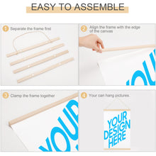 Lade das Bild in den Galerie-Viewer, Aufhängende Malerei / Hängende Gemälde mit Magnetrahmen mit Foto selbst gestalten und bedrucken