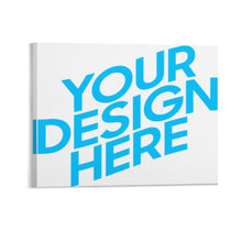 Lade das Bild in den Galerie-Viewer, Horizontale Version Leinwandbild Wandbild mit Fotos Muster Text Logo selbst gestalten und bedrucken