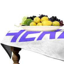 Lade das Bild in den Galerie-Viewer, Flachs Tischdecke Tischtuch mit Foto Design Motiv Text selbst gestalten und bedrucken