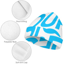 Lade das Bild in den Galerie-Viewer, Einzelbilddruck Volldruck Strickmütze Beanie Wintermütze für Kinder mit Fotos Muster Text Logo selbst gestalten und bedrucken