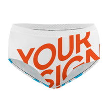 Lade das Bild in den Galerie-Viewer, Multi-Image-Druck Damen / Frauen Slip Taillenslip Unterhose aus weicher Microfaser B499 mit Fotos Muster Text Logo selbst gestalten und bedrucken