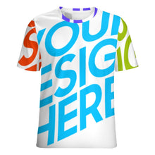 Lade das Bild in den Galerie-Viewer, Multi-Image-Druck Voll Druck Männer / Herren Premium Polyester T-Shirt NT mit Fotos Muster Text Logo selbst gestalten und bedrucken