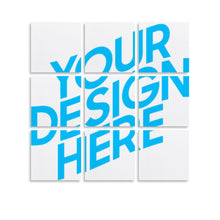 Lade das Bild in den Galerie-Viewer, Multi-Image-Design Druck hängende Poster 9 Panel / Wandbilder 9-teilig / Leinwandbild Malerei mit Foto selbst gestalten und bedrucken