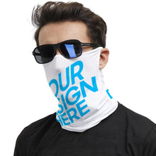 Lade das Bild in den Galerie-Viewer, Multifunktionstuch Gesichtstuch Weiß selbst gestalten und bedrucken