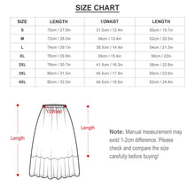 Lade das Bild in den Galerie-Viewer, Multi-Image-Druck Damen / Frauen Sommerrock doppellagiges Chiffon-Rock NZ062 mit Fotos Muster Text Logo selbst gestalten und bedrucken