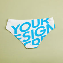 Lade das Bild in den Galerie-Viewer, Einzelbilddruck Damen / Frauen Low Waist Low String Unterwäsche Kurze Hose Slip NZ053 mit Fotos Muster Text Logo selbst gestalten und bedrucken