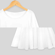 Lade das Bild in den Galerie-Viewer, Einzelbild-Design Mädchen Langarm Kleid CRQ mit Foto Design Motiv Text selbst gestalten und bedrucken