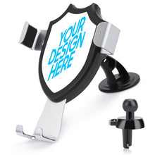 Lade das Bild in den Galerie-Viewer, Auto Handyhalter mit Foto Text selbst gestalten und bedrucken