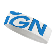 Lade das Bild in den Galerie-Viewer, Sport Stirnband Fitness-Stirnbänder Schweißband Anti Rutsch für Damen Frauen Herren Männer für Jogging, Laufen, Wandern, Fahrrad- und Motorrad Fahren mit Foto Muster Text selbst gestalten und bedrucken