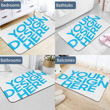 Lade das Bild in den Galerie-Viewer, Super saugfähige Fußmatte Badematte Bodenmatte aus Kieselalgenschlamm schnell trocknend mit Fotos Text selbst gestalten und bedrucken