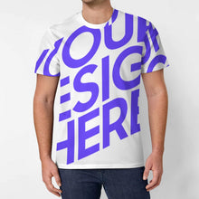 Lade das Bild in den Galerie-Viewer, Einzelbild-Design Allover Print Herren T Shirt OMDT01 mit Ihrem Design Motiv Foto Text selbst gestalten und bedrucken
