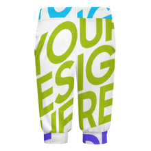 Lade das Bild in den Galerie-Viewer, Multi-Image Design Allover-Druck 3/4-Hose Sweathose Sporthose Leggings AIP für Männer mit Fotos Muster Text Logo selbst gestalten und bedrucken