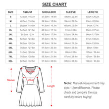 Lade das Bild in den Galerie-Viewer, Einzelbilddruck Oversized V-Ausschnitt Langarm Kleid Blusenkleid B829 mit Fotos Muster Text Logo selbst gestalten und bedrucken