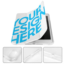Lade das Bild in den Galerie-Viewer, iPad Mini 4/5/6 Tablet Hülle Schutzhülle Klapphülle mit Stifthalter mit Fotos Muster Text Logo selbst gestalten und bedrucken