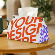 Lade das Bild in den Galerie-Viewer, Multi-Image-Druck Tissue Box Papiertuch Behälter Papiertuchbox Taschentuchbox mit Fotos Muster Text Logo selbst gestalten und bedrucken