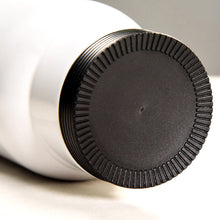 Lade das Bild in den Galerie-Viewer, 440ml Auto-Trinkbecher Trinkgefäße grau / weiß selbst gestalten und bedrucken