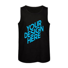 Lade das Bild in den Galerie-Viewer, Einseitiger Frontdruck Herren Tank-Top Muscle Shirt mit Fotos Muster Text Logo selbst gestalten und bedrucken