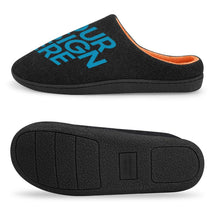 Lade das Bild in den Galerie-Viewer, Winter Premium Hausschuhe Pantoffeln für Herren aus Baumwolle mit Foto selbst gestalten und bedrucken