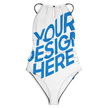 Lade das Bild in den Galerie-Viewer, 2025/ 2024 Damen / Frauen Einteiliger Badeanzug SDS2004 mit Foto selbst gestalten und bedrucken