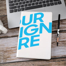 Lade das Bild in den Galerie-Viewer, Buchhülle Notizbuch Hülle aus PU Leder selbst gestalten und bedrucken