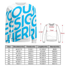 Lade das Bild in den Galerie-Viewer, All-Print Pullover Hoodie Damen / Herren mit vollem Druck mit Foto Text selbst gestalten und bedrucken