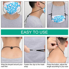 Lade das Bild in den Galerie-Viewer, Kinder Mund-Nasen-Masken Gesichtsmaske mit Ohrhaken mit Foto Text selbst gestalten und bedrucken