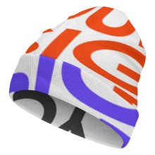 Lade das Bild in den Galerie-Viewer, Multi-Image-Druck Volldruck Strickmütze Beanie Wintermütze für Herren und Damen mit Fotos Muster Text Logo selbst gestalten und bedrucken
