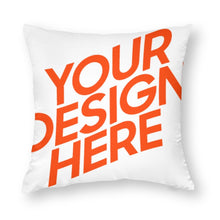 Lade das Bild in den Galerie-Viewer, Halloween Dekoration Polyester Kissenbezug Kuschelkissen Kissenhülle 4er-Set mit Foto Design Motiv Text selbst gestalten und bedrucken