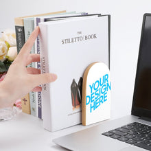 Lade das Bild in den Galerie-Viewer, Buchständer aus Holz 2 Stück/Packung selbst gestalten und bedrucken