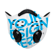 Lade das Bild in den Galerie-Viewer, Ohrhaken-Reitmaske Fashion Gesichtsmaske selbst gestalten und bedrucken