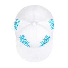 Lade das Bild in den Galerie-Viewer, Volldruck Flat Gummi Baseballkappe Baseballmütze selbst gestalten und bedrucken