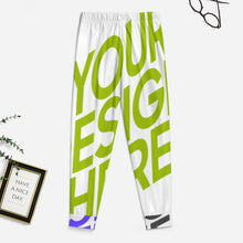 Lade das Bild in den Galerie-Viewer, Multi-Image-Design Kinder Jungen/Mädchen Pyjama Hose Schlafanzughose Schlafhose D29P mit Foto Design Motiv Text selbst gestalten und bedrucken