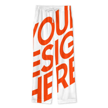 Lade das Bild in den Galerie-Viewer, Einzelbild-Design Damen / Frauen Schlafanzug Pyjama Set Langarm - Kragen Classic (2 tlg.) SDS062 mit Foto Design Motiv Text selbst gestalten und bedrucken