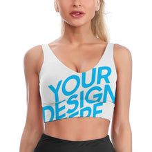 Lade das Bild in den Galerie-Viewer, YJ032 Sport BH Bra Tank Top Damen / Frauen selbst gestalten und bedrucken