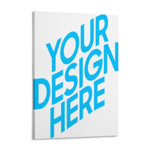 Lade das Bild in den Galerie-Viewer, Vertikale Version Leinwandbild Wandbild mit Fotos Muster Text Logo selbst gestalten und bedrucken