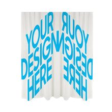 Lade das Bild in den Galerie-Viewer, Chiffon Gazevorhang Gaze (zwei Stück symmetrisch) 140x198cm 140x213cm selbst gestalten und bedrucken