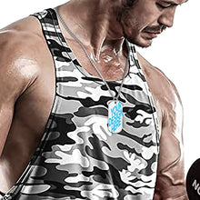 Lade das Bild in den Galerie-Viewer, Memory-ID-Halskette für Bildgravur und Text Wunschgravur mit Foto Text selbst gestalten und bedrucken