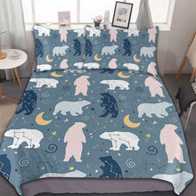 Lade das Bild in den Galerie-Viewer, 3er-Bettwäsche-Set (1 Bettbezug, 2 Kissenbezüge ohne Kissenkern) selbst gestalten und bedrucken